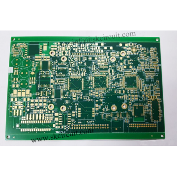 Quality Multilayer Lead Free HASL Controlled Impedance PCB Manufacturer, PTH PCB Green Solder Mask